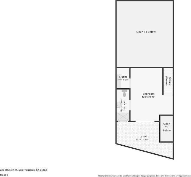 239 8th St Unit 14, San Francisco, CA 94103 - home floor plan