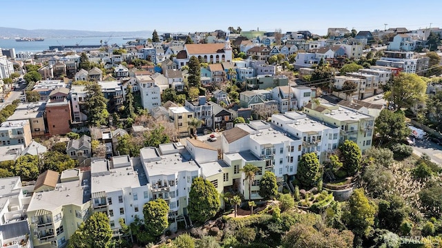364 Arkansas St, San Francisco, CA 94107 - drone / aerial view featuring a residential view and a water view