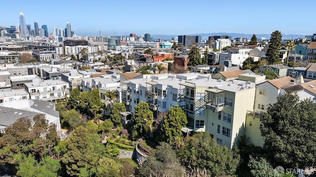 364 Arkansas St, San Francisco, CA 94107 - bird's eye view featuring a view of city
