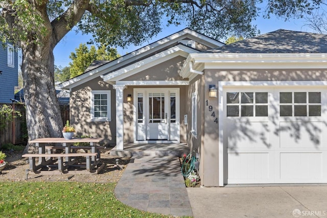 view of front of property with covered porch