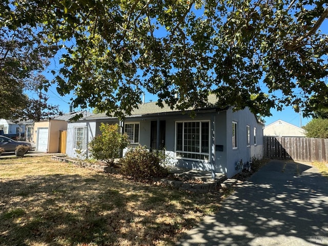 view of ranch-style house