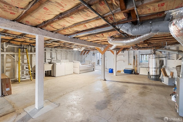 137 Edna St, San Francisco, CA 94112 - basement featuring separate washer and dryer