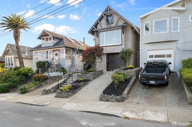 137 Edna St, San Francisco, CA 94112 - view of front of home with an attached garage and driveway