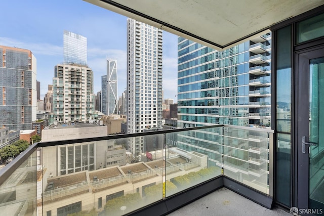 425 1st St Unit 1307, San Francisco, CA 94105 - balcony with a view of city
