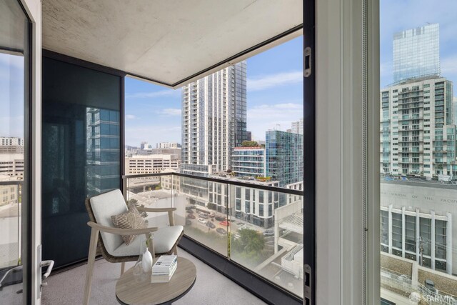 425 1st St Unit 1307, San Francisco, CA 94105 - balcony with a view of city