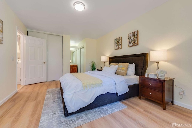 3685 Nutwood Ter Unit 313, Fremont, CA 94536 - bedroom with wood finished floors, baseboards, and multiple closets