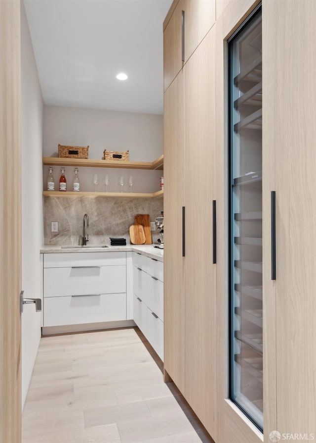 pantry with sink