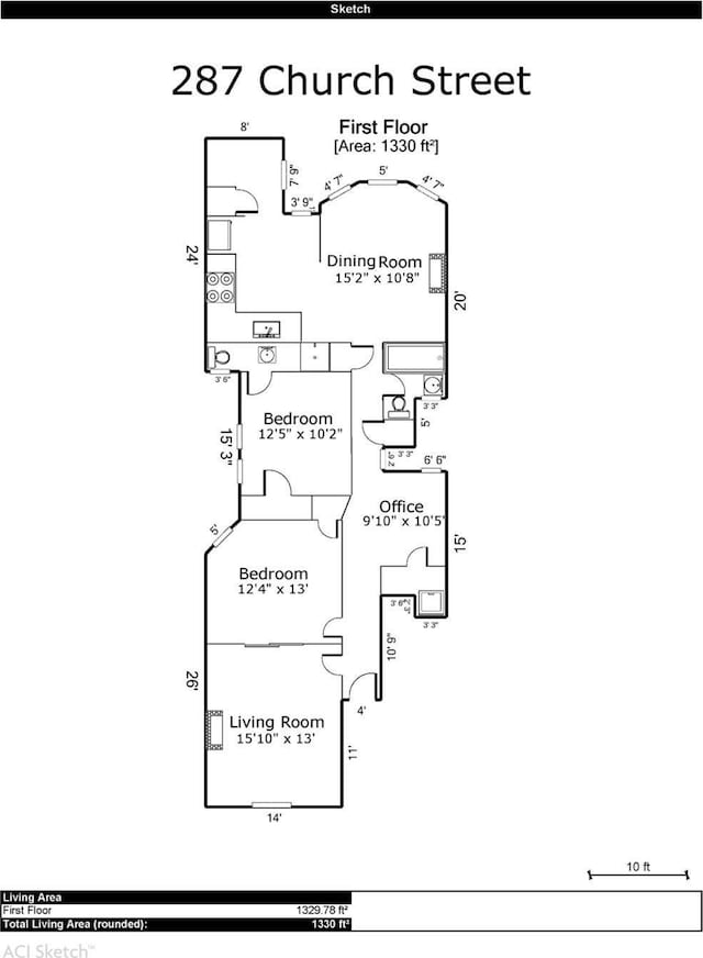 view of layout
