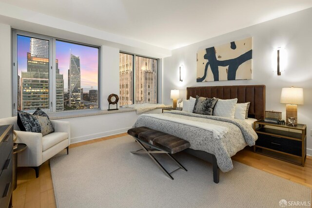 188 Minna St Unit 24A, San Francisco, CA 94105 - bedroom with wood finished floors and baseboards