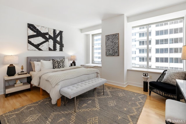 188 Minna St Unit 24A, San Francisco, CA 94105 - bedroom featuring light wood finished floors and baseboards