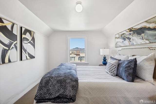 77 Reddy St, San Francisco, CA 94124 - carpeted bedroom with vaulted ceiling