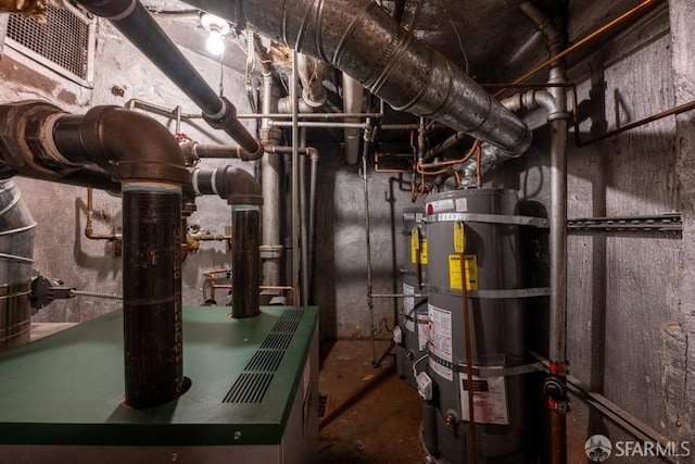 1380 Washington St, San Francisco, CA 94109 - utilities featuring water heater
