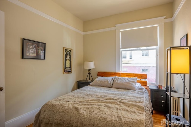 1380 Washington St, San Francisco, CA 94109 - bedroom featuring wood finished floors and baseboards