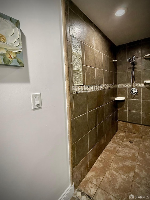 38002 Stenhammer Dr, Fremont, CA 94536 - bathroom with tiled shower and recessed lighting