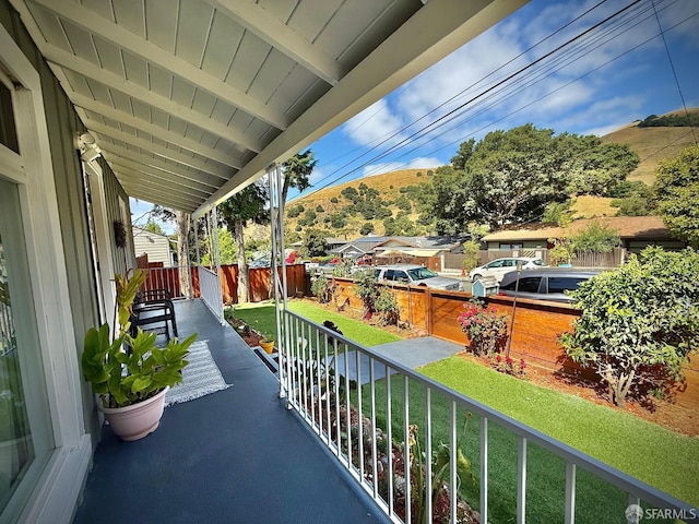 38002 Stenhammer Dr, Fremont, CA 94536 - balcony featuring a mountain view