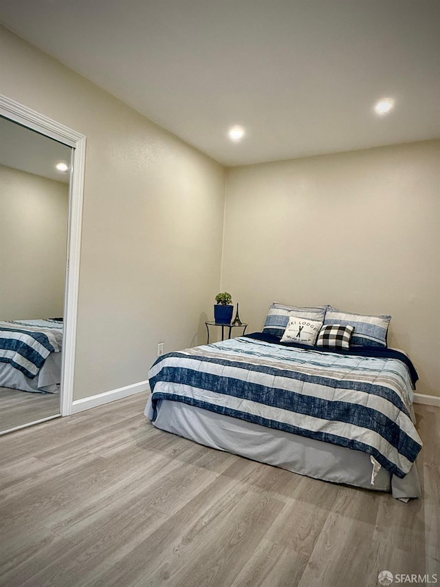 38002 Stenhammer Dr, Fremont, CA 94536 - bedroom featuring wood finished floors, baseboards, and recessed lighting
