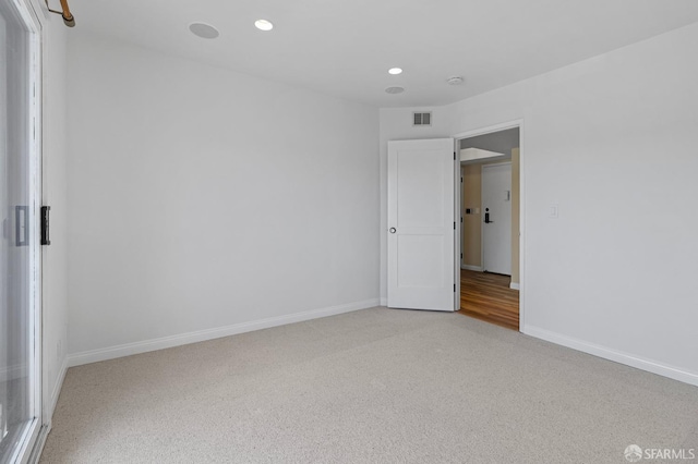 875 La Playa St Unit 373, San Francisco, CA 94121 - carpeted empty room with recessed lighting, baseboards, and a smoke detector