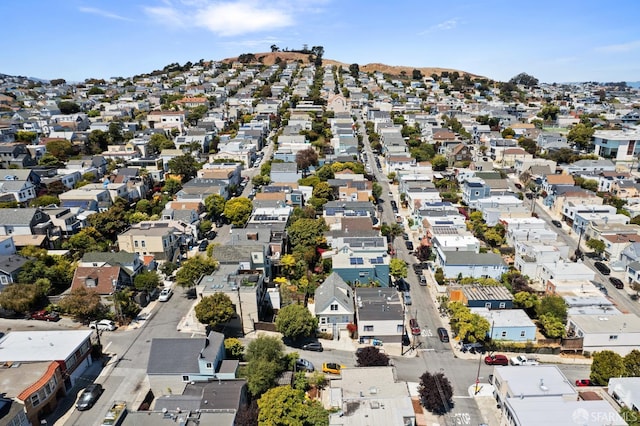 600 Ellsworth St, San Francisco, CA 94110 - aerial view of property and surrounding area featuring nearby suburban area