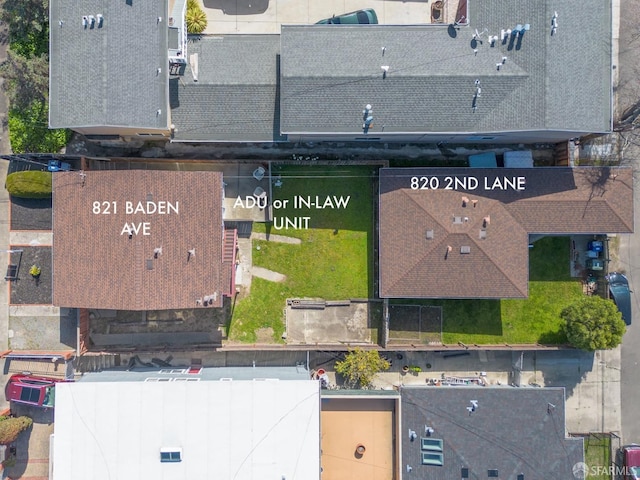 drone / aerial view