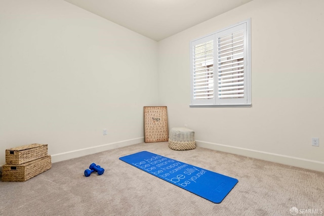 382 Crestview Cir, Daly City, CA 94015 - workout area with carpet floors and baseboards