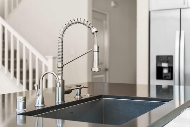 382 Crestview Cir, Daly City, CA 94015 - kitchen view of a sink and dark countertops