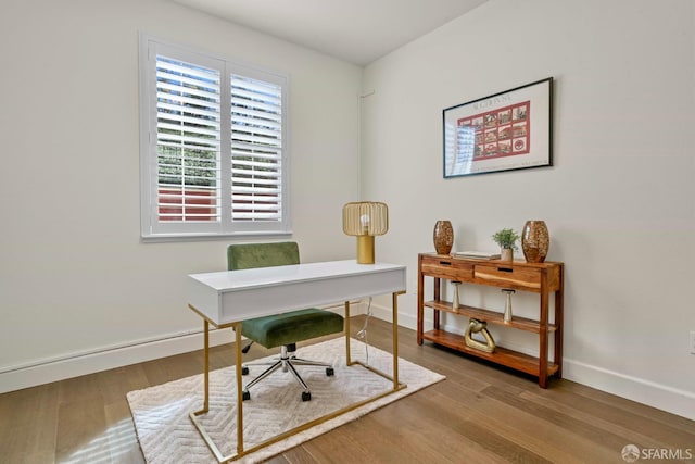 382 Crestview Cir, Daly City, CA 94015 - office featuring wood finished floors