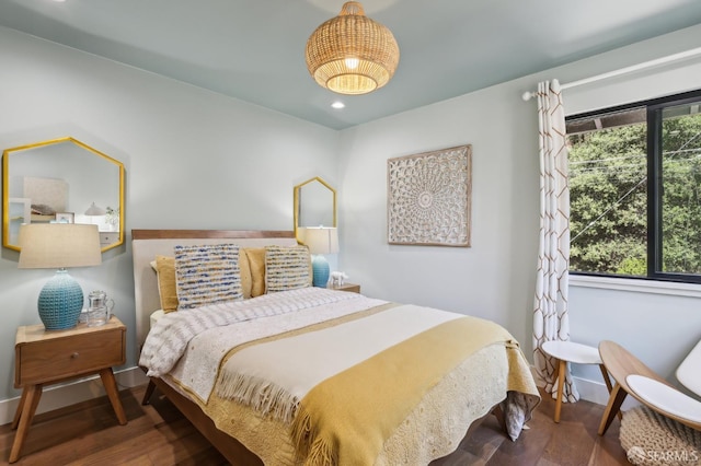 2031 Buena Vista Dr, Pinole, CA 94564 - bedroom featuring wood finished floors, baseboards, and recessed lighting