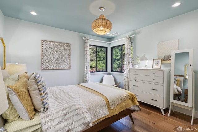 2031 Buena Vista Dr, Pinole, CA 94564 - bedroom featuring wood finished floors and recessed lighting