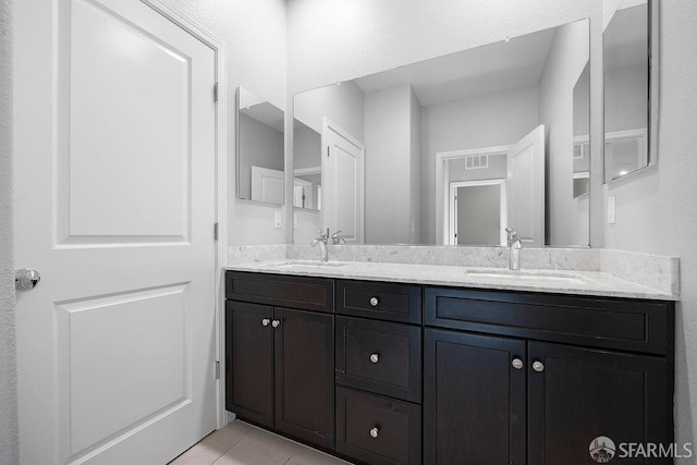 192 Montevina Way, Hayward, CA 94545 - bathroom with double vanity and tile patterned floors