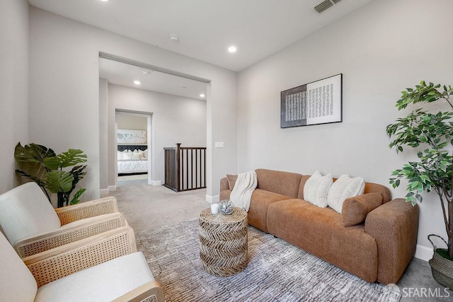 192 Montevina Way, Hayward, CA 94545 - living area with carpet, recessed lighting, and baseboards