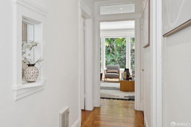1205 Oak St Unit 2, San Francisco, CA 94117 - hall with wood finished floors