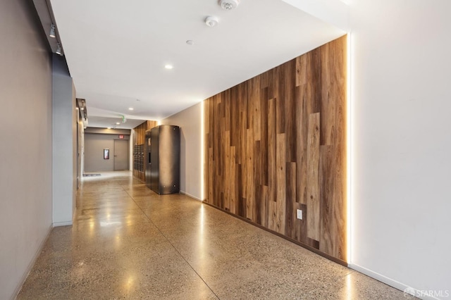 1433 Bush St Unit 702, San Francisco, CA 94109 - corridor with wooden walls
