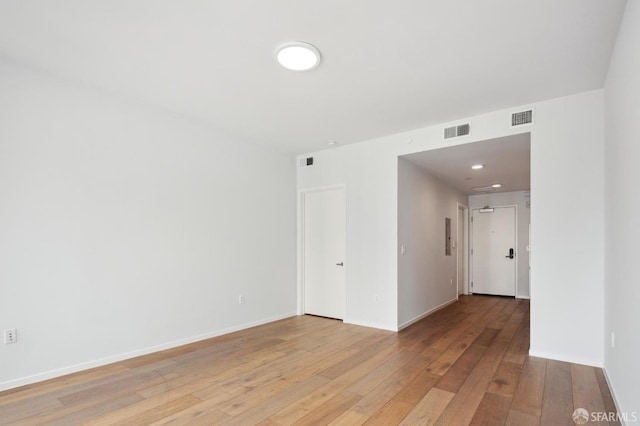 1433 Bush St Unit 702, San Francisco, CA 94109 - unfurnished room with light hardwood / wood-style floors