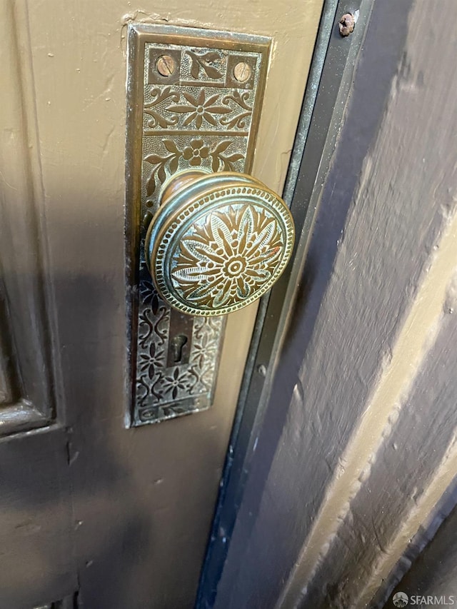 view of exterior details