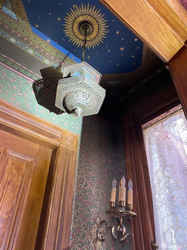 view of room details