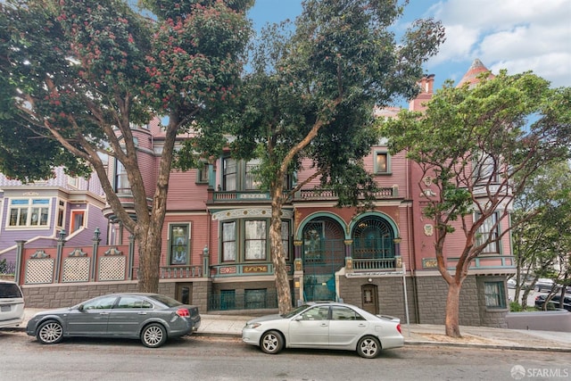 view of property