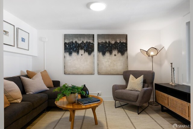 1141 Church St, San Francisco, CA 94114 - living room featuring wood finished floors and baseboards