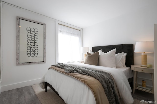 1141 Church St, San Francisco, CA 94114 - bedroom with wood finished floors and baseboards