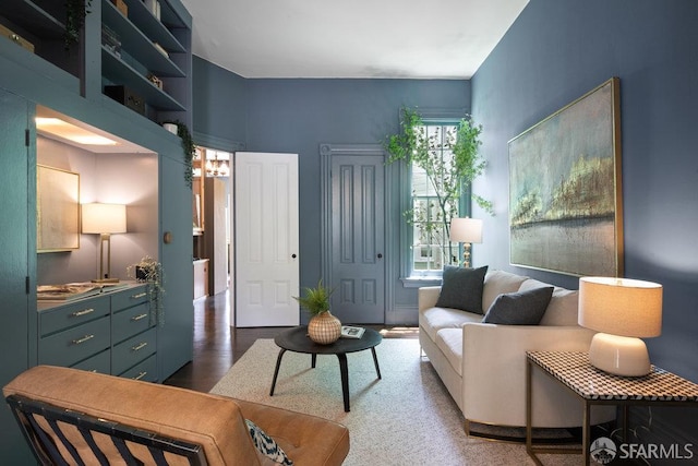 2013-2015 Golden Gate Ave, San Francisco, CA 94115 - living room with wood finished floors
