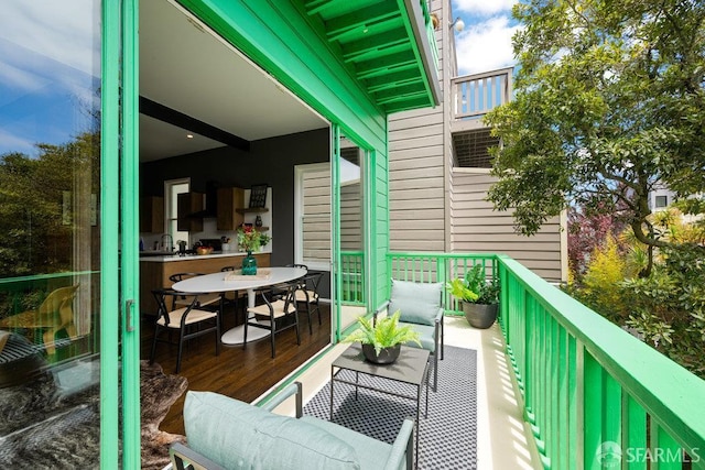 2013-2015 Golden Gate Ave, San Francisco, CA 94115 - view of balcony