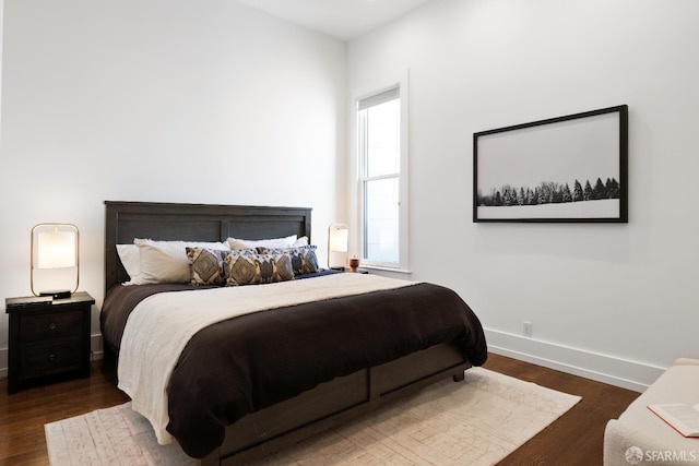 259 Sanchez St, San Francisco, CA 94114 - bedroom featuring wood finished floors and baseboards