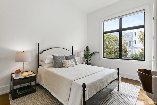 259 Sanchez St, San Francisco, CA 94114 - bedroom featuring wood finished floors and baseboards