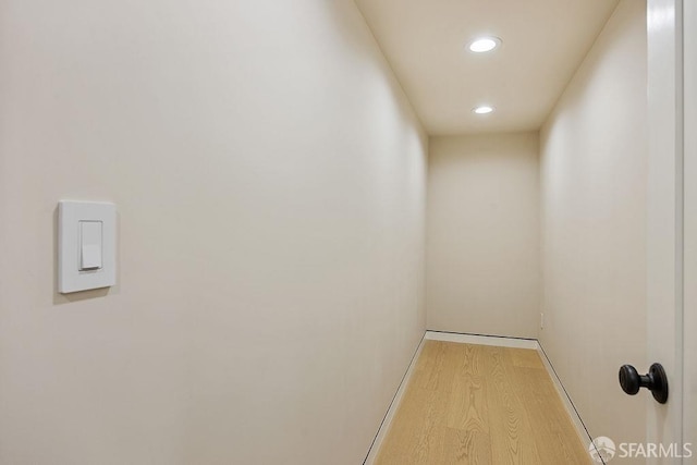 1098 Siler Pl, Berkeley, CA 94705 - corridor with recessed lighting and wood finished floors