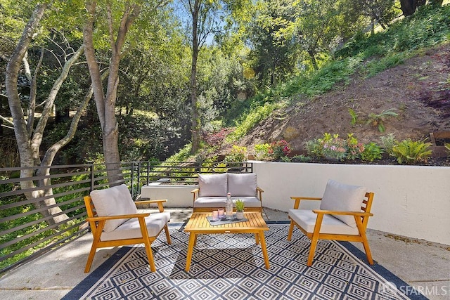 1098 Siler Pl, Berkeley, CA 94705 - view of patio featuring outdoor lounge area