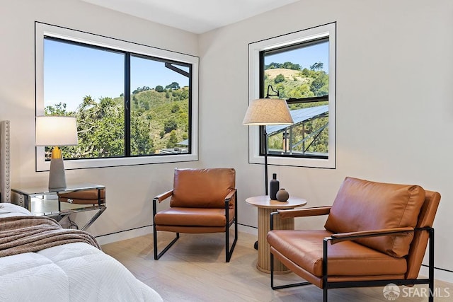 1098 Siler Pl, Berkeley, CA 94705 - bedroom featuring baseboards and light wood-type flooring