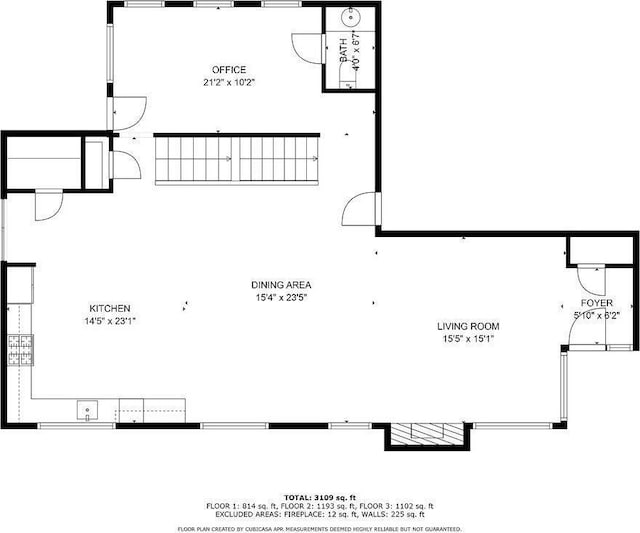 1098 Siler Pl, Berkeley, CA 94705 - floor plan / room layout