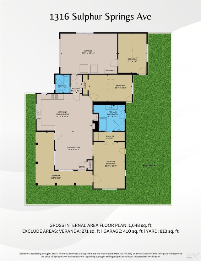1316 Sulphur Springs Ave, Saint Helena, CA 94574 - plan