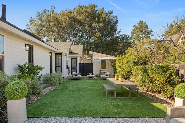 1316 Sulphur Springs Ave, Saint Helena, CA 94574 - view of yard with fence