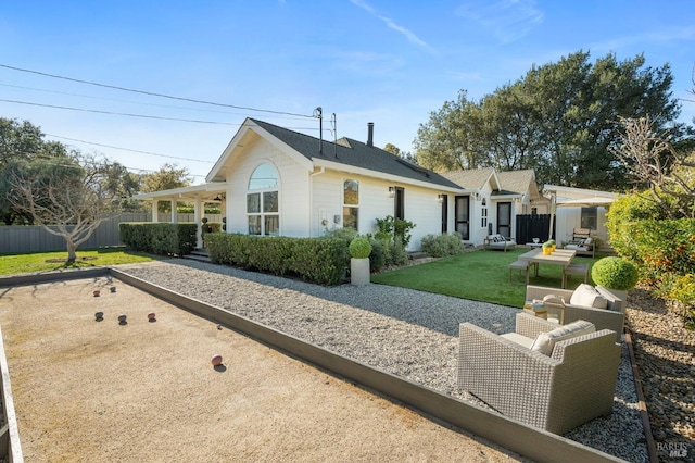 1316 Sulphur Springs Ave, Saint Helena, CA 94574 - view of front of house featuring a front yard and fence