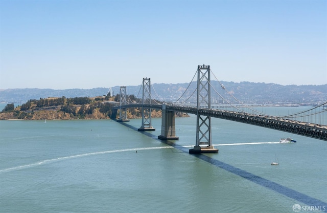 301 Main St Unit 34B, San Francisco, CA 94105 - water view with a notable bridge